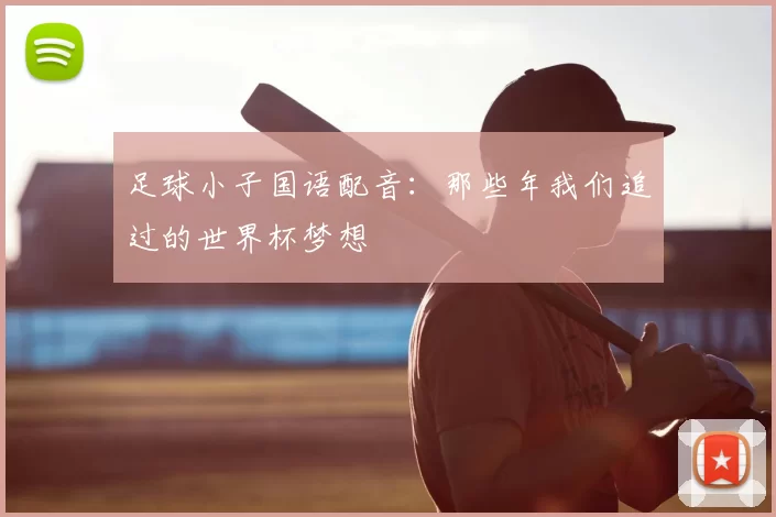 足球小子国语配音：那些年我们追过的世界杯梦想