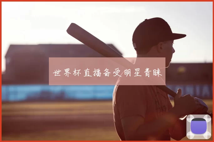 世界杯直播备受明星青睐