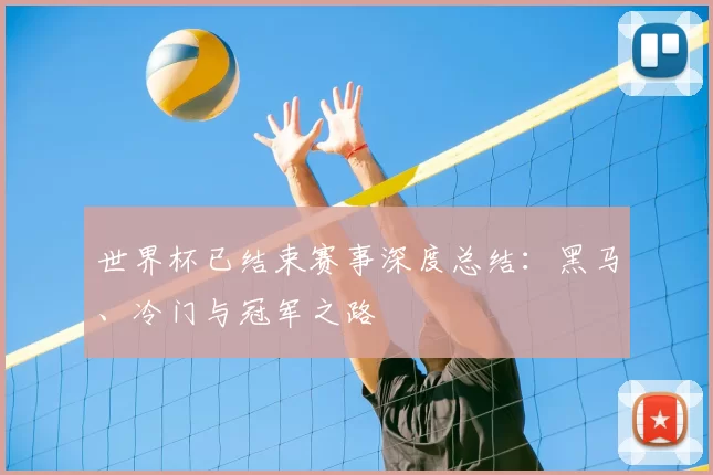 世界杯已结束赛事深度总结:黑马、冷门与冠军之路