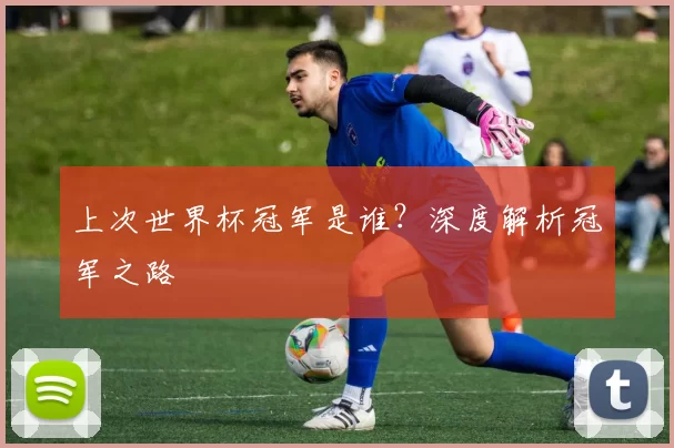 上次世界杯冠军是谁?深度解析冠军之路